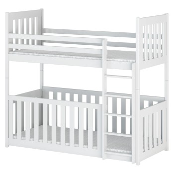 CRIS 90x190 white bunk bed Lano Furniture
