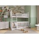 CRIS 90x190 white bunk bed Lano Furniture