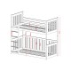 CRIS 90x190 white bunk bed Lano Furniture