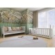 CRIS 90x200 white bunk bed Lano Furniture CRIS 90x200 white bunk bed Lano Furniture