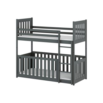 CRIS 80x160 graphite bunk bed Lano Furniture