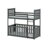 CRIS 80x200 graphite bunk bed Lano Furniture