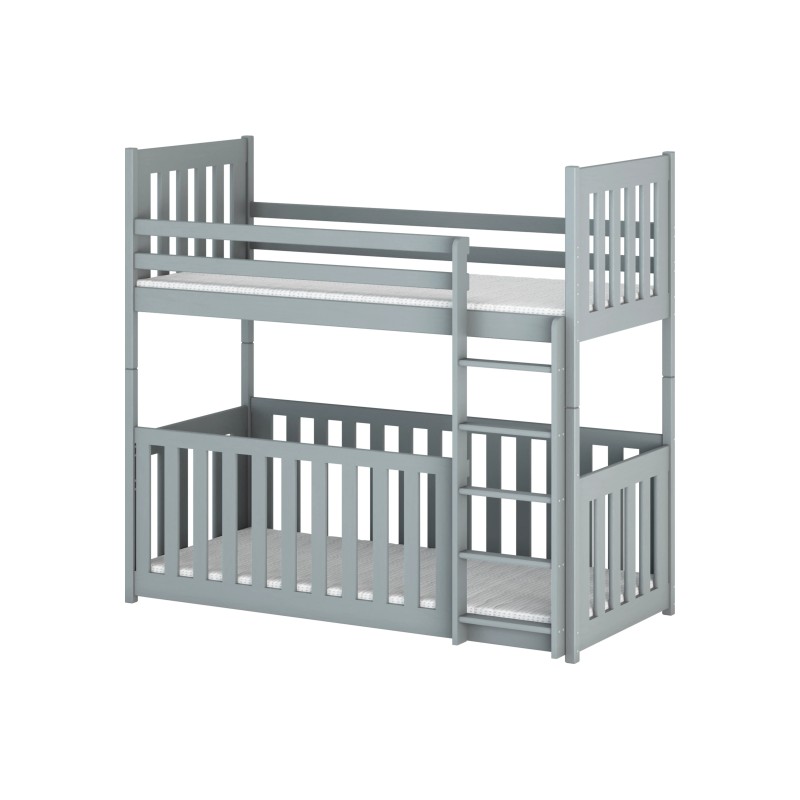 CRIS 80x160 grey bunk bed Lano Furniture