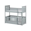 CRIS 80x180 grey bunk bed Lano Furniture