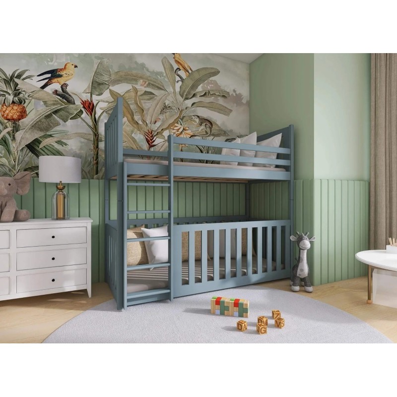 CRIS 80x180 grey bunk bed Lano Furniture