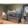 CRIS 80x200 grey bunk bed Lano Furniture