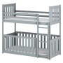 CRIS 90x200 grey bunk bed Lano Furniture