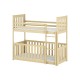 CRIS 80x200 pine bunk bed Lano Furniture