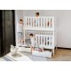 DAWID 80x180 white bunk bed Lano Furniture