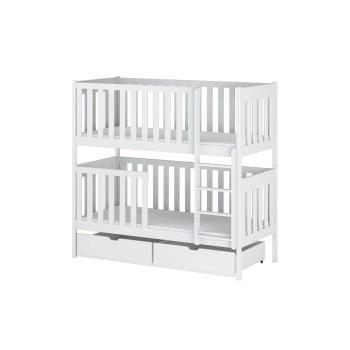 DAWID 80x200 white bunk bed Lano Furniture