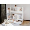 DAWID 80x200 white bunk bed Lano Furniture