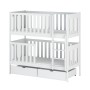 DAWID 90x190 white bunk bed Lano Furniture