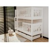 DAWID 90x190 white bunk bed Lano Furniture