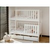 DAWID 90x200 white bunk bed Lano Furniture