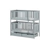 DAWID 80x200 grey bunk bed Lano Furniture