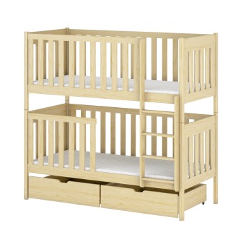 DAWID 90x190 pine bunk bed Lano Furniture