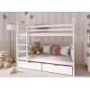 GABI 80x180 white bunk bed Lano Furniture
