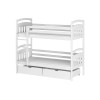 GABI 90x200 white bunk bed Lano Furniture