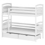 GABI 90x200 white bunk bed Lano Furniture