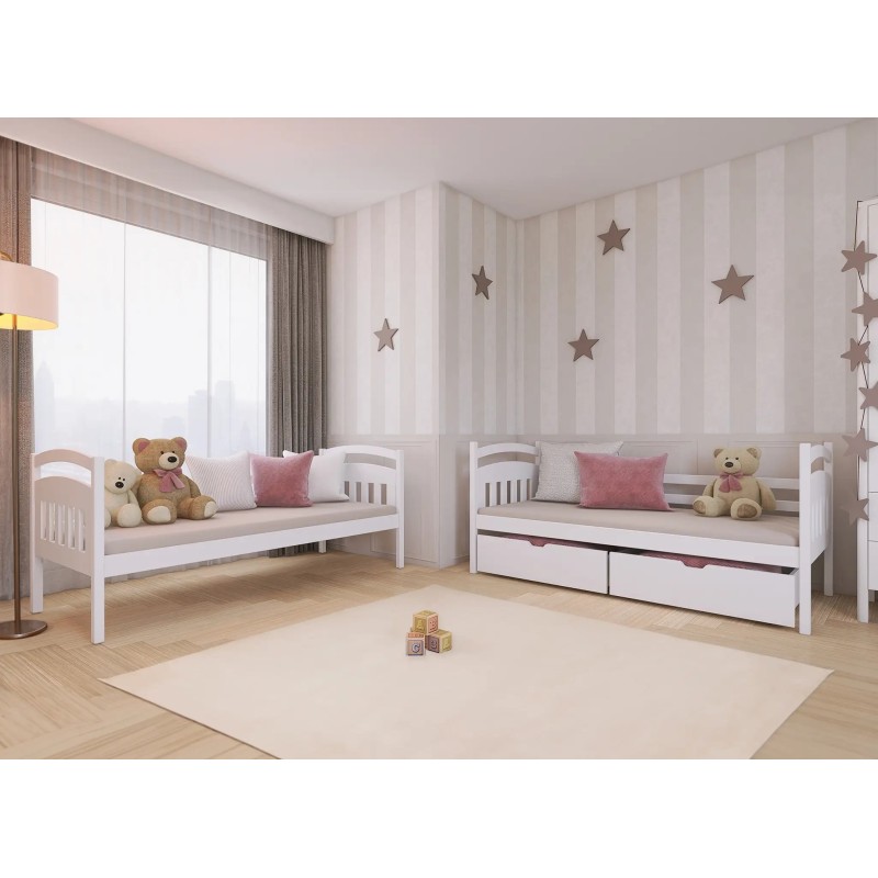 GABI 80x160 grey bunk bed Lano Furniture