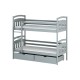 GABI 90x190 grey bunk bed Lano Furniture GABI 90x190 grey bunk bed Lano Furniture