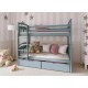 GABI 90x190 grey bunk bed Lano Furniture GABI 90x190 grey bunk bed Lano Furniture