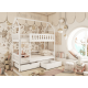 GAJA 80x160 white bunk bed Lano Furniture