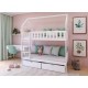 GAJA 90x190 white bunk bed Lano Furniture