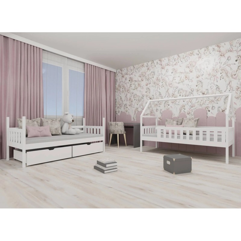 GAJA 90x190 white bunk bed Lano Furniture