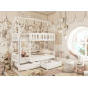 GAJA 90x200 white bunk bed Lano Furniture