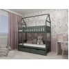 GAJA 90x190 graphite bunk bed Lano Furniture
