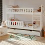 IGNAŚ 90x200 white bunk bed Lano Furniture