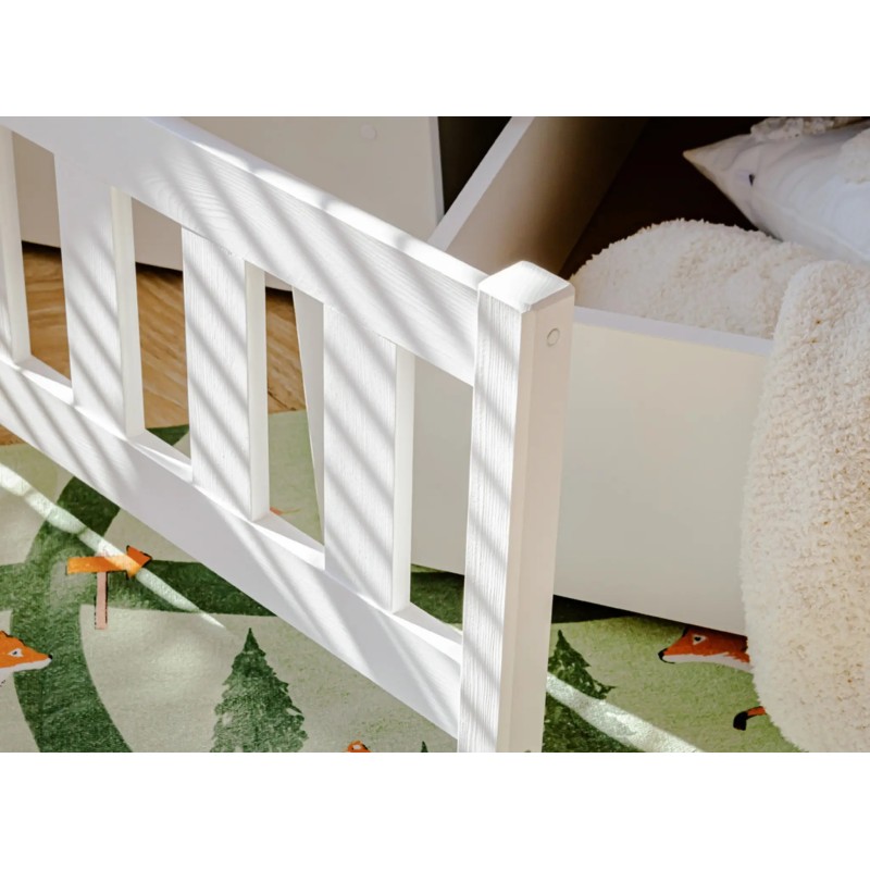 IGNAŚ 90x200 white bunk bed Lano Furniture