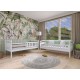 IGNAŚ 80x200 grey bunk bed Lano Furniture