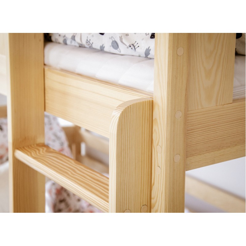 IGNAŚ 80x160 pine bunk bed Lano Furniture