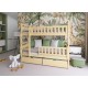 IGNAŚ 80x180 pine bunk bed Lano Furniture