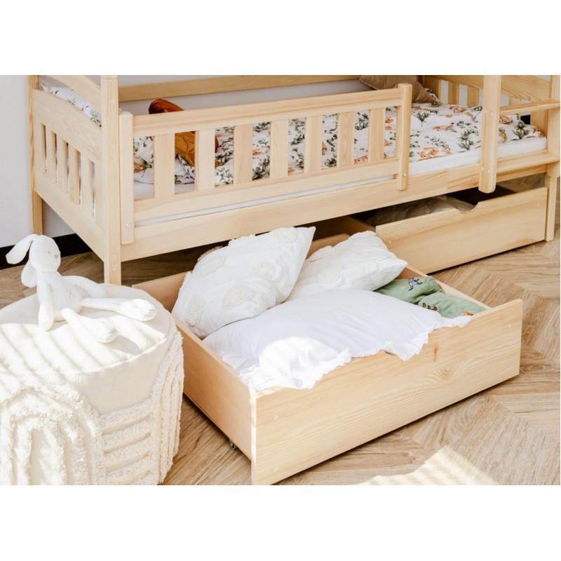 IGNAŚ 80x180 pine bunk bed Lano Furniture