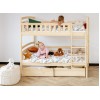 IGNAŚ 80x200 pine bunk bed Lano Furniture