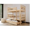IGNAŚ 80x200 pine bunk bed Lano Furniture