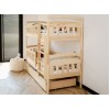 IGNAŚ 90x190 pine bunk bed Lano Furniture