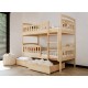 IGNAŚ 90x190 pine bunk bed Lano Furniture IGNAŚ 90x190 pine bunk bed Lano Furniture