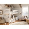 KEVIN 90x200 white bunk bed Lano Furniture