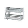 KEVIN 80x180 grey bunk bed Lano Furniture