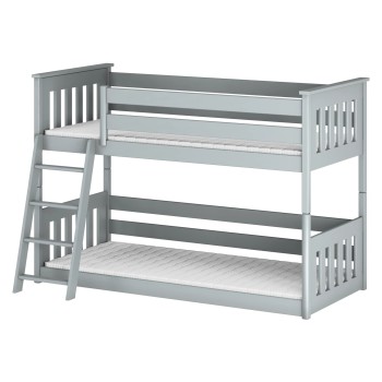 KEVIN 80x180 grey bunk bed Lano Furniture