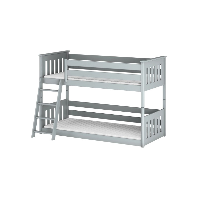 KEVIN 80x180 grey bunk bed Lano Furniture