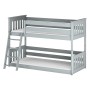 KEVIN 90x190 grey bunk bed Lano Furniture