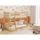 KEVIN 80x160 pine bunk bed Lano Furniture