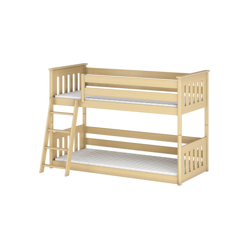 KEVIN 80x180 pine bunk bed Lano Furniture
