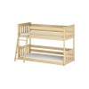 KEVIN 80x200 pine bunk bed Lano Furniture