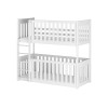 KONRAD 80x160 white bunk bed Lano Furniture